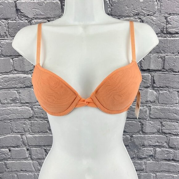 On Gossamer Other - On Gossamer Mesh Essentials Bump it Up Pushup Bra‎ 32A